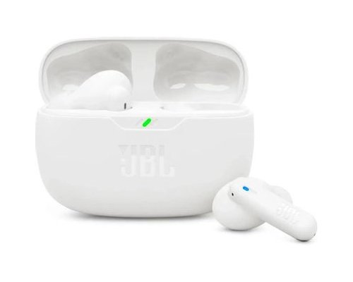Наушники JBL Wave Beam 2, Bluetooth, внутриканальные, белый [jblwbeam2wht]