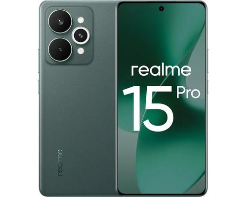 Смартфон Realme 15 Pro 12/512Gb, RMX5101, NFC, AMOLED, 144Гц, 7000мAч, зеленый (2137159)