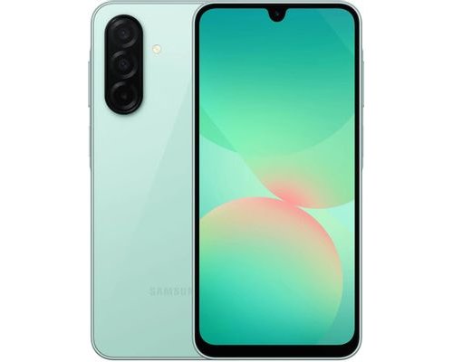 Смартфон Samsung Galaxy A26 5G 8/256Gb, SM-A266B, NFC, AMOLED, 120Гц, 5000мAч, мятный (2089301)