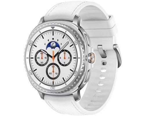 Смарт-часы Samsung Galaxy Watch 8 Classic LTE 46мм, 1.34, белый/серебристый (2119954)