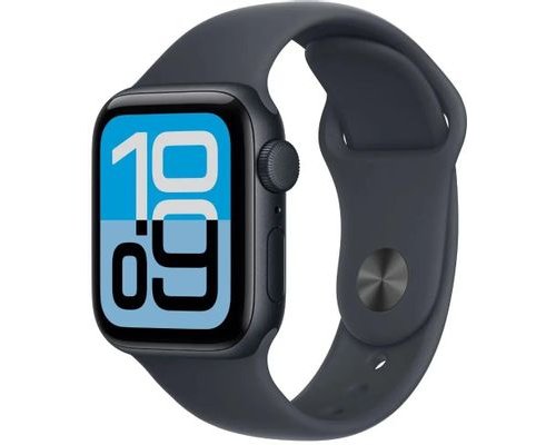 Смарт-часы Apple Watch SE 3 2025 A3325, 44мм, темная ночь (2162836)