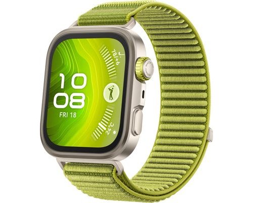 Смарт-часы Huawei Watch Fit 4 Pro Seiya-B29W, 1.82, зеленый/серебристый (2104732)