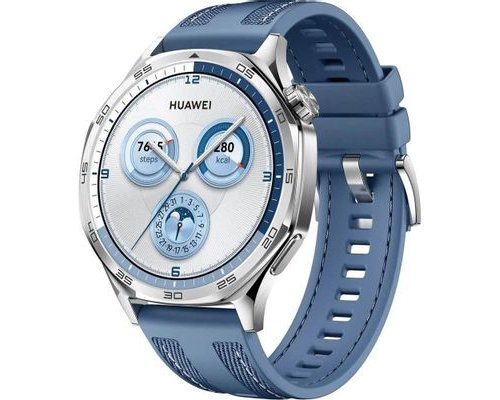 Смарт-часы Huawei Watch GT 5 Vili-B19W, 1.43, синий/серебристый (2054476)