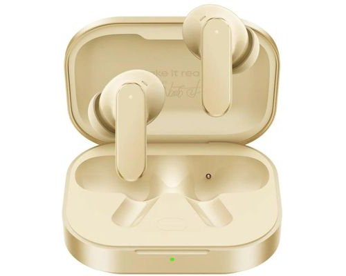 Наушники Realme Buds Air 8, Bluetooth, внутриканальные, золотистый (2164396)