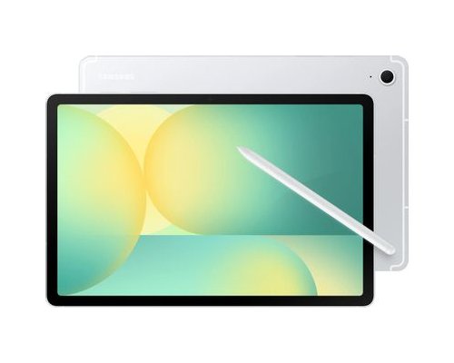 Планшет Samsung Galaxy Tab S10 FE SM-X520 12/256 GB 1580 Wi-Fi, 2304 x 1440, 90Гц, Android 15, со стилусом, серебристый [sm-x520nzspcau]