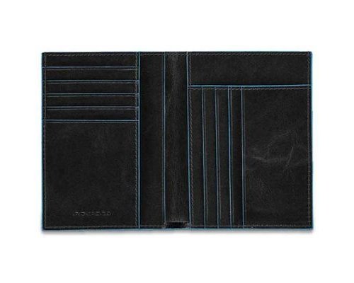 Кошелек мужской Piquadro Blue Square, натуральная кожа, черный (1956054)