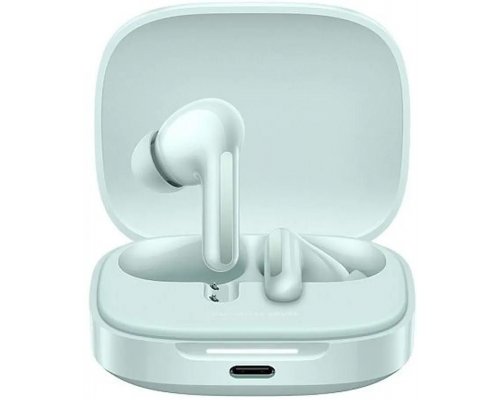 Наушники Xiaomi Redmi Buds 6, Bluetooth, внутриканальные, зеленый [bhr9245gl]