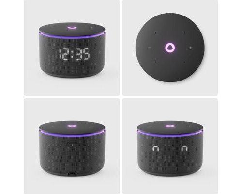 Колонка умная Яндекс Станция Мини 3 Про Zigbee, 18Вт, с Алисой на YaGPT, черный (2117512)
