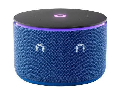 Колонка умная Яндекс Станция Мини 3 Про Zigbee, 18Вт, с Алисой на YaGPT, синий (2128127)