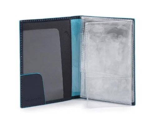 Cover document Piquadro Blue Square, genuine leather, blue (1700211)