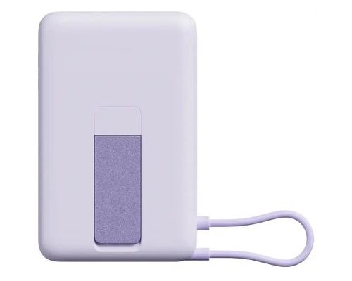 Аккумулятор внешний Xiaomi Magnetic BHR08PAGL, 10000мAч, фиолетовый (2156471)