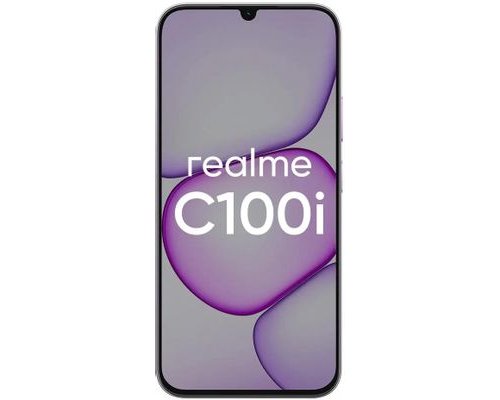 Смартфон Realme C100i 4/128Gb, RMX5377, NFC, IPS, 120Гц, 7000мAч, фиолетовый (2176161)
