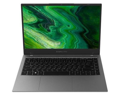 Ноутбук Digma Pro Fortis M 14.1, IPS, Intel Core i5 1334U 1.3ГГц, 10-ядерный, 16ГБ DDR4, 512ГБ SSD,  Intel Iris Xe graphics, Windows 11 Pro, серый (2051058)