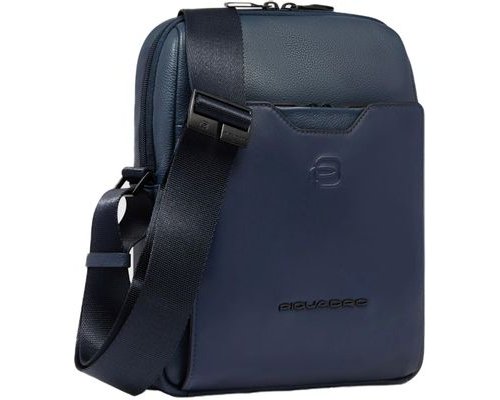 Men's bag Piquadro Ael, genuine leather, blue (2136391)
