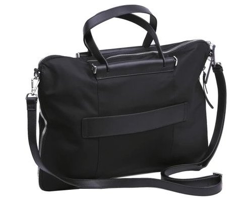 Women's business bag Piquadro Lyra, recycled fabric, black (2047554)