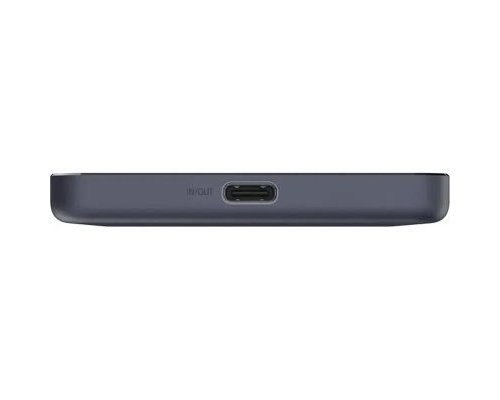 Аккумулятор внешний Xiaomi Super Slim Magnetic, 5000мAч, черный (2156473)