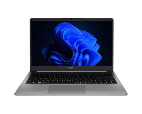 Ноутбук Tecno MegaBook K15SFA, 15.6, IPS, AMD Ryzen 5 7535HS 3.3ГГц, 6-ядерный, 16ГБ LPDDR5, 1ТБ SSD,  AMD Radeon  660M, Windows 11 Home, серый [71005000403]