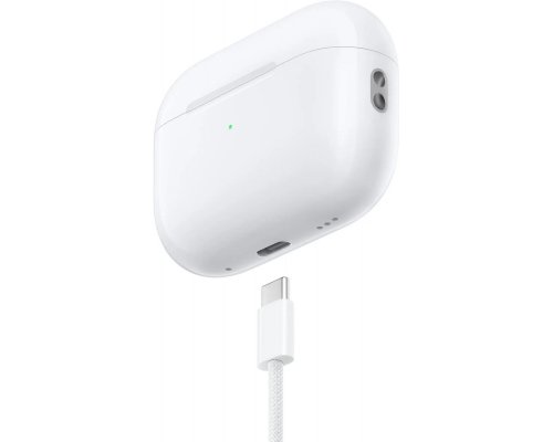 Наушники Apple AirPods Pro 2 2023 USB-C A3047/A3048/A2968, Bluetooth, внутриканальные, белый (2075578)
