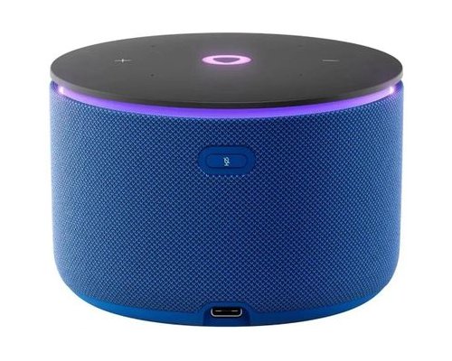 Колонка умная Яндекс Станция Мини 3 Про Zigbee, 18Вт, с Алисой на YaGPT, синий (2128127)