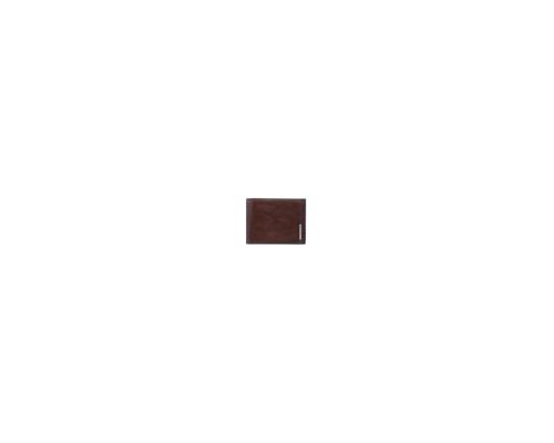 Wallet for men Piquadro Blue Square, genuine leather, brown (472405)