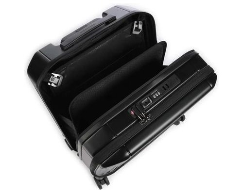 Suitcase Piquadro PQ Light, 23x41x40 cm, black (2049262)