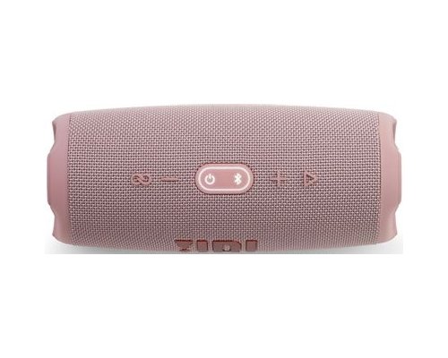 Колонка портативная JBL Charge 5, 40Вт, розовый [jblcharge5pink]