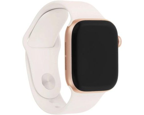 Смарт-часы Apple Watch Series 11 A3333,  46мм,  белый/розовое золото (2141205)