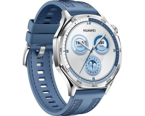 Смарт-часы Huawei Watch GT 5 Vili-B19W, 1.43, синий/серебристый (2054476)