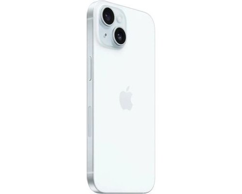 Смартфон Apple iPhone 15 128Gb, A3090, NFC, OLED, 60Гц, голубой