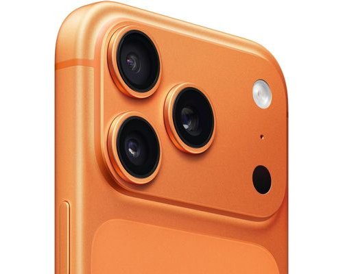 Смартфон Apple iPhone 17 Pro 256Gb, A3523, NFC, OLED, 120Гц, оранжевый