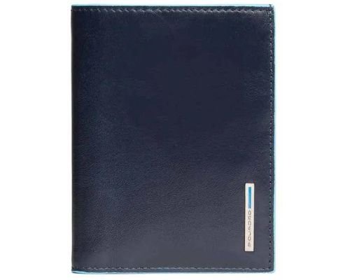 Кошелек мужской Piquadro Blue Square, кожа натуральная, темно-синий (1956052)