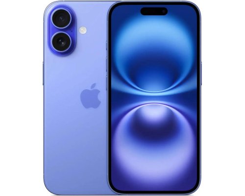 Смартфон Apple iPhone 16 128Gb, A3287, ультрамарин (2063154)