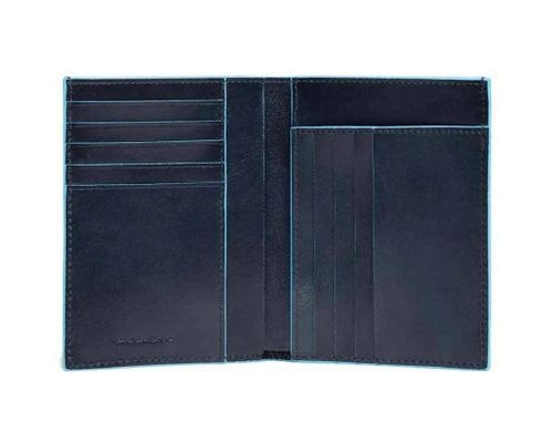 Кошелек мужской Piquadro Blue Square, кожа натуральная, темно-синий (1956052)