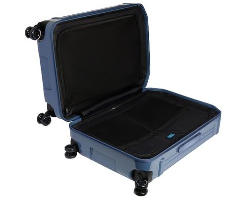 Чемодан Piquadro Pop BV4427POP/AV, 46х27х69 см, 4.44кг, серо-голубой (2138766)