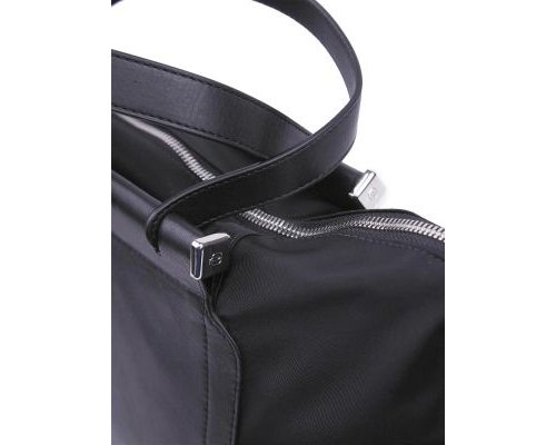 Women's business bag Piquadro Lyra, recycled fabric, black (2047554)