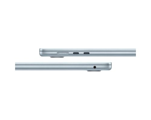 Ноутбук Apple MacBook Air A3241 15.3, 2025, Retina, Apple M4 10 core 4ГГц, 10-ядерный, 16ГБ 512ГБ SSD, macOS, голубой (2090239)