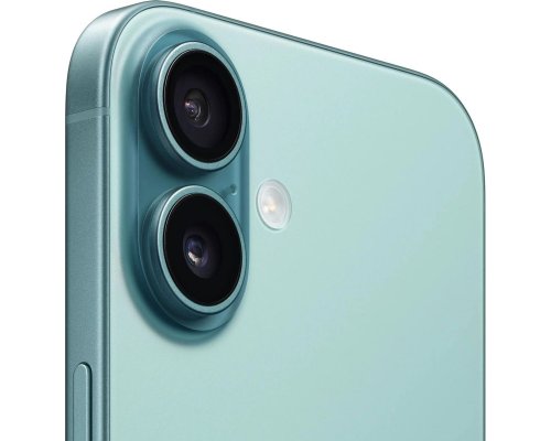 Смартфон Apple iPhone 16 128Gb, A3287, бирюзовый