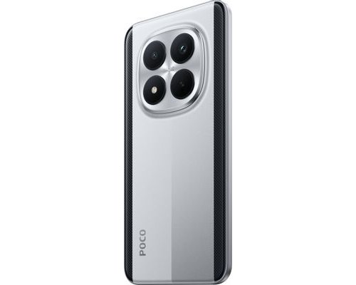 Смартфон Xiaomi Poco M8 Pro 5G 8/256Gb, NFC, AMOLED, 120Гц, 6500мAч,  серебристый (2153600)