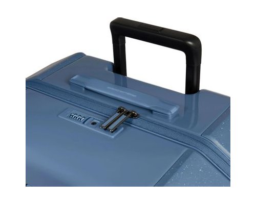 Чемодан Piquadro Pop BV4427POP/AV, 46х27х69 см, 4.44кг, серо-голубой (2138766)
