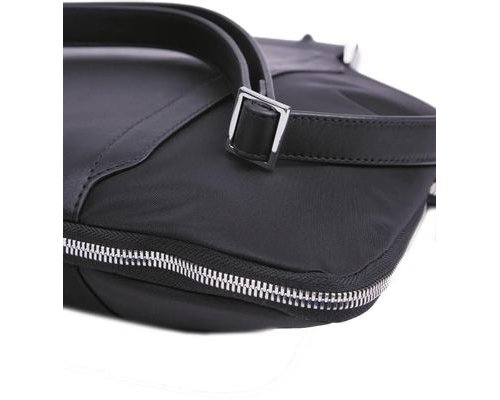Women's business bag Piquadro Lyra, recycled fabric, black (2047554)