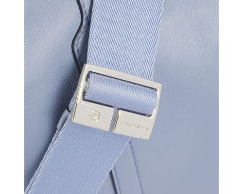 Сумка женская Piquadro Circle, натуральная кожа, голубой (2136841)