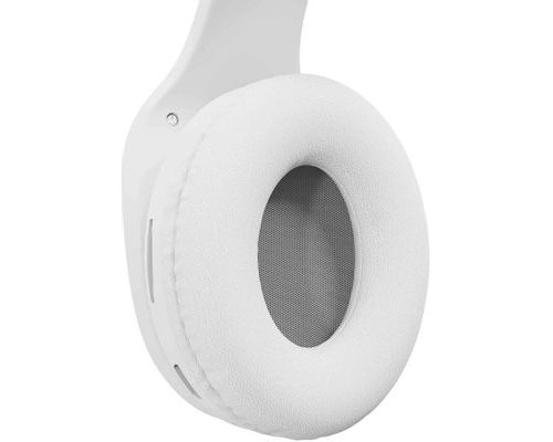 Наушники Digma BT-17, Bluetooth, накладные, белый (1930380)