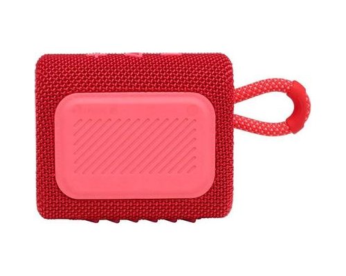 Колонка портативная JBL GO 3, 4.2Вт, красный [jblgo3red]
