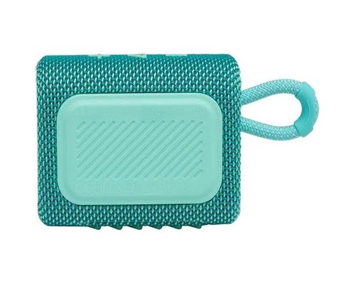 Колонка портативная JBL GO 3, 4.2Вт, бирюзовый [jblgo3teal]