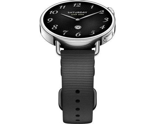 Смарт-часы Xiaomi Watch S4, 41мм, 1.32, черный/серебристый (2134806)
