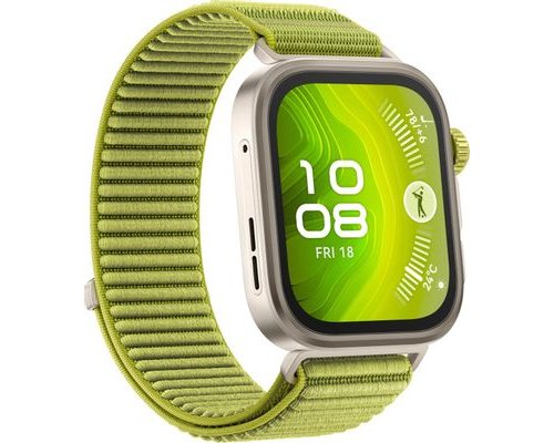 Смарт-часы Huawei Watch Fit 4 Pro Seiya-B29W, 1.82, зеленый/серебристый (2104732)