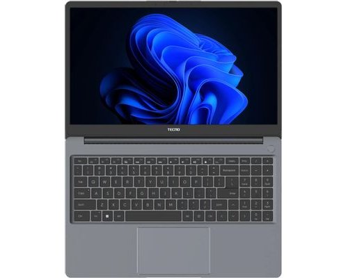 Laptop Tecno MegaBook K15SFA, 15.6, IPS, AMD Ryzen 5 7535HS 3.3GHz, 6-core, 16GB LPDDR5, 1TB SSD, AMD Radeon 660M, Windows 11 Home, gray [71005000403]