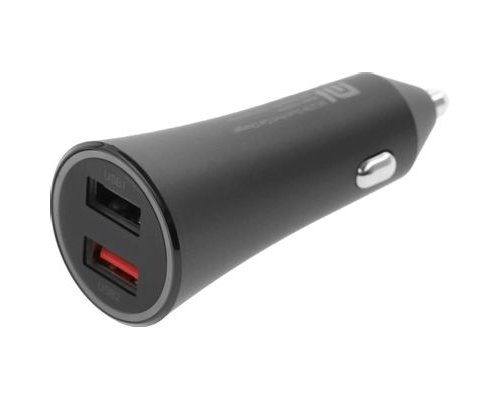 Car сharger Xiaomi Mi 37W Dual-Port, 2xUSB, 3A, Black (1426932)