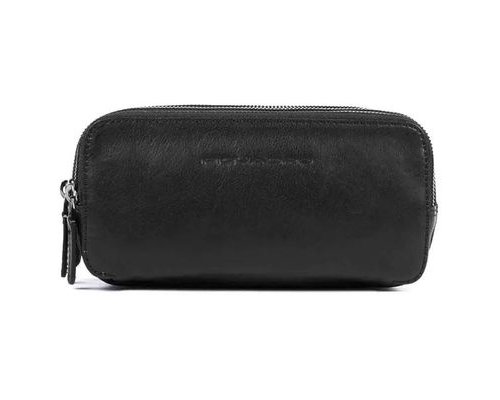 Клатч мужской Piquadro Black Square, натуральная кожа, черный