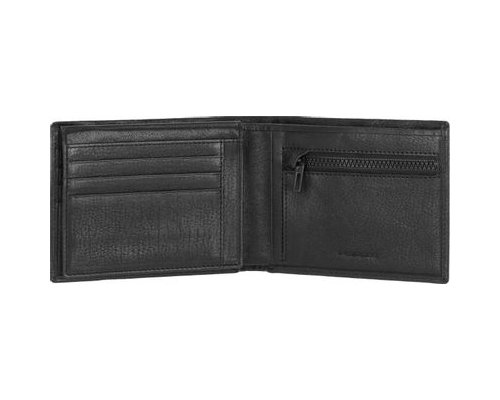 Wallet for men Piquadro Harper, genuine leather, black (1580936)
